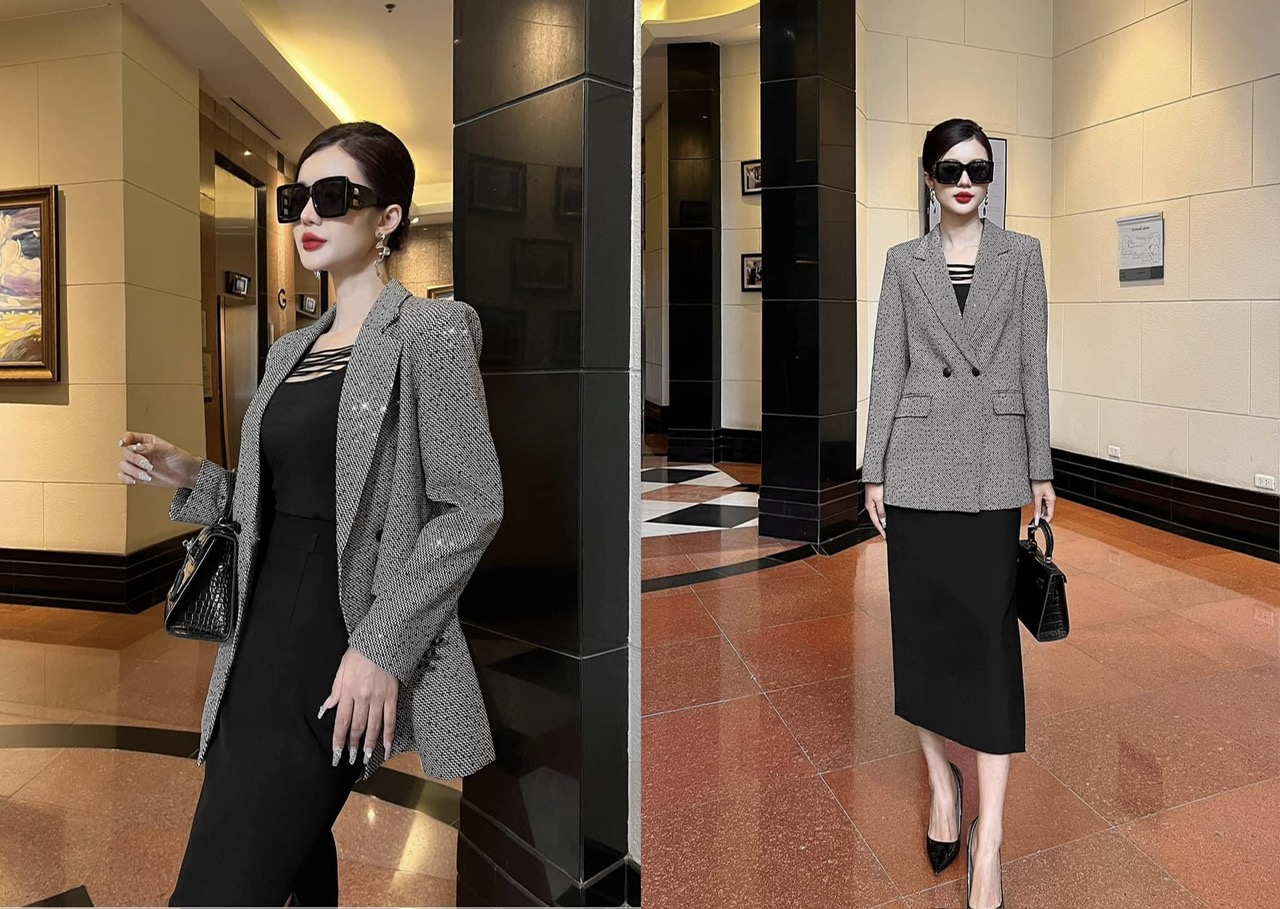 Chất liệu vest đa dạng từ dạ, tweed, kaki đến vải thô, linen giúp bạn có thể diện vest quanh năm mà vẫn luôn thoải mái, dễ chịu. #1 Gợi ý địa chỉ thiết kế may đo vest nữ Tân Uyên Bình Dương