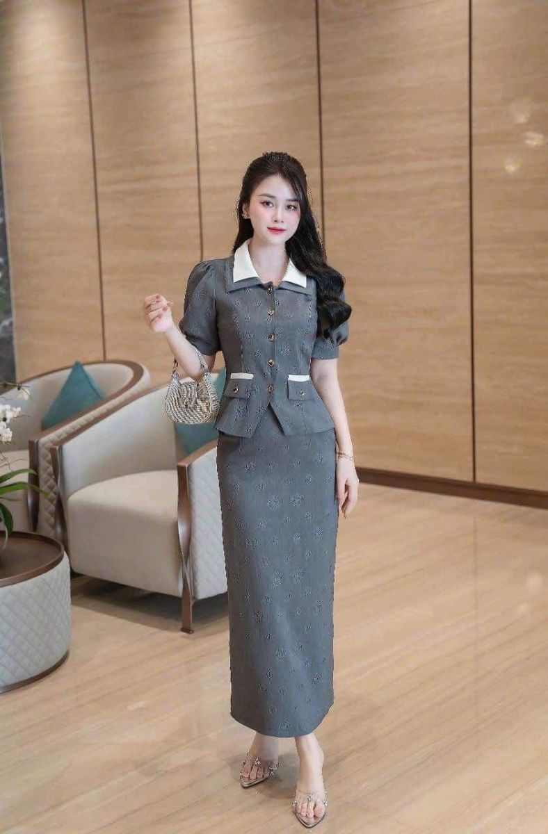May Vest Nữ Công Sở Bình Dương Chuẩn Form, Tôn Dáng – Thời Trang Minh Châu