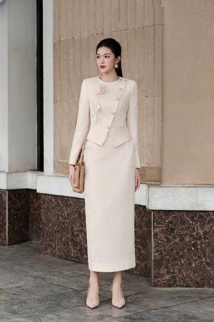 May Vest Nữ Công Sở Chuẩn Form Body - Giải Pháp Kiến Tạo Đường Cong #TOP1