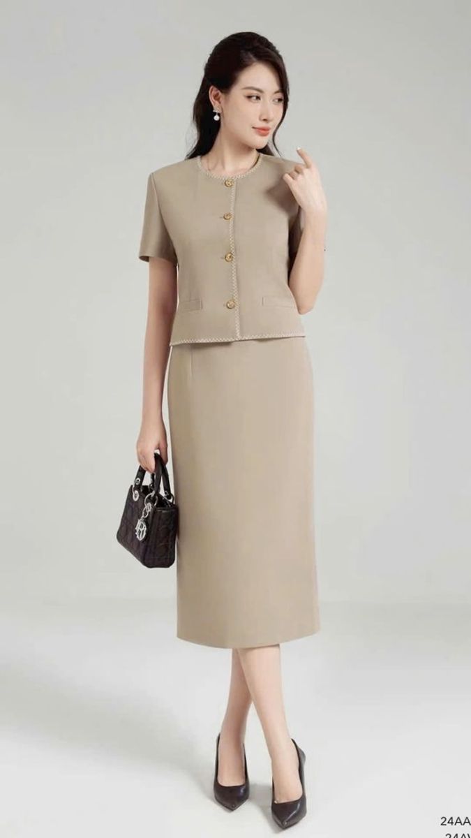 Xưởng may vest nữ uy tín - nhận may đồng phục công ty