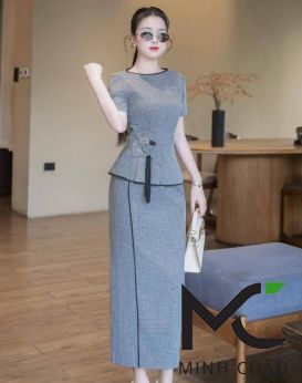 May vest nữ theo yêu cầu - form chuẩn body, mặc cực sang